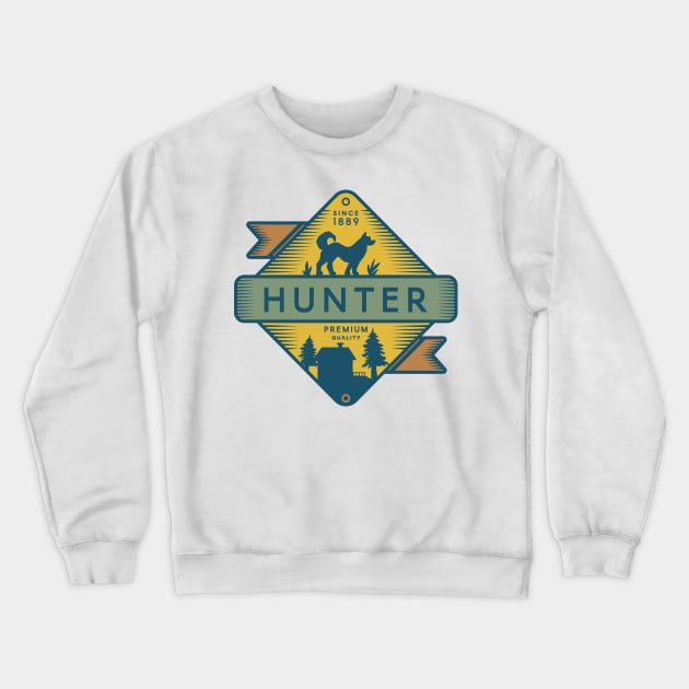 Hiking Hunter Crewneck Sweatshirt by My Artsam